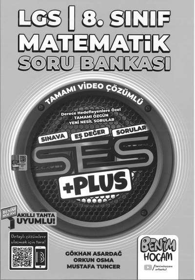 MATEMATİK SORU BANKASI SES+PLUS YKS Fotokopi