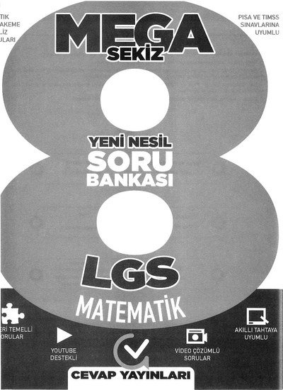 YENİ NESİL SORU BANKASI LGS MATEMATİK YKS Fotokopi