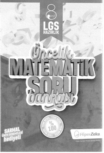 ÖNCELİK MATEMATİK SORU BANKASI YKS Fotokopi