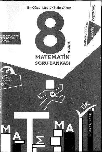 MATEMATİK SORU BANKASI YKS Fotokopi