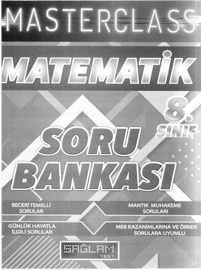 MASTERCLASS MATEMATİK SORU BANKASI YKS Fotokopi