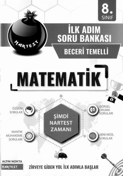 MATEMATİK İLK ADIM SORU BANKASI BECERİ TEMELLİ YKS Fotokopi