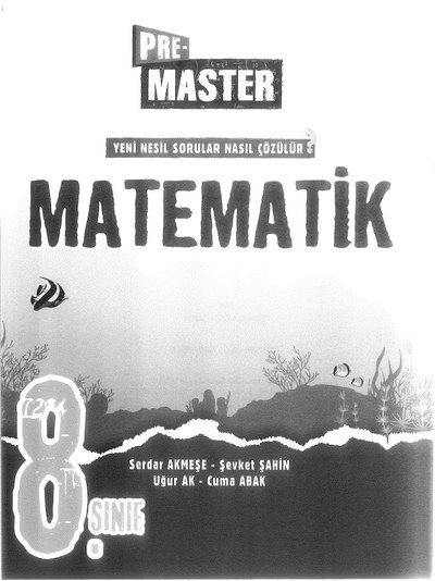 PRE-MASTER MATEMATİK YKS Fotokopi