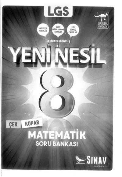 LGS YENİ NESİL MATEMATİK SORU BANKASI YKS Fotokopi