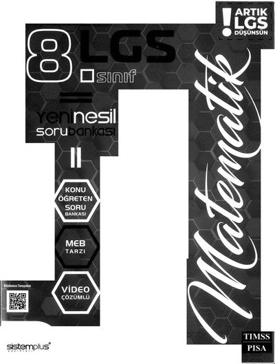 LGS YENİ NESİL SORU BANKASI MATEMATİK YKS Fotokopi