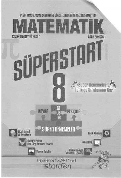 MATEMATİK SORU BANKASI SÜPERSTART YKS Fotokopi