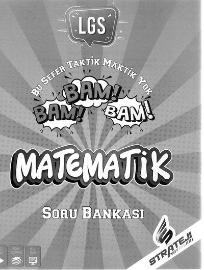 BAM BAM BAM MATEMATİK SORU BANKASI YKS Fotokopi