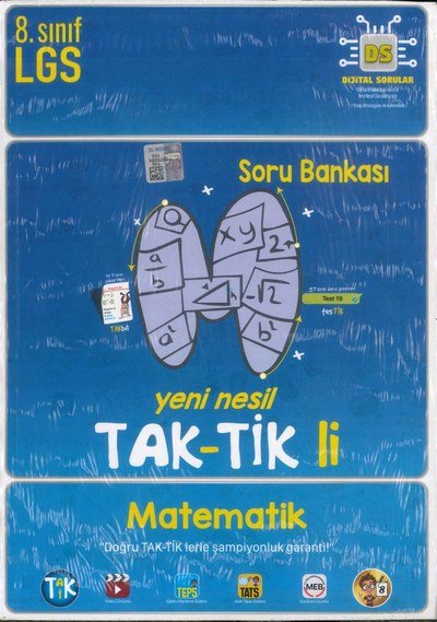 SORU BANKASI MATEMATİK YENİ NESİL TAK-TİK'Lİ YKS Fotokopi