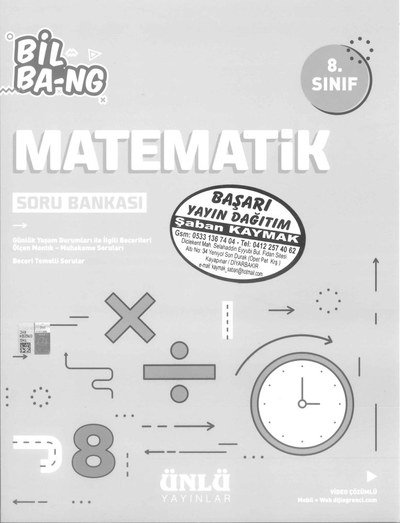 MATEMATİK BİL BA-NG SORU BANKASI YKS Fotokopi