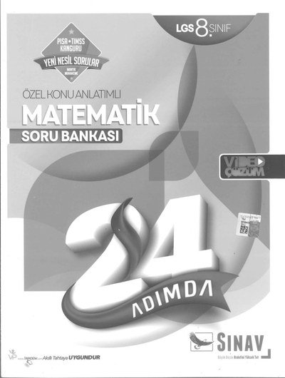 ÖZEL KONU ANLATIMLI MATEMATİK SORU BANKASI YKS Fotokopi
