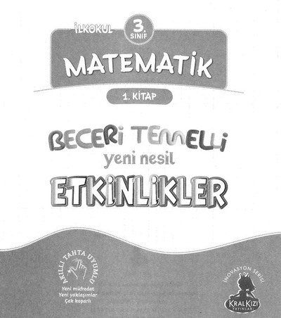 MATEMATİK 1. KİTAP YKS Fotokopi