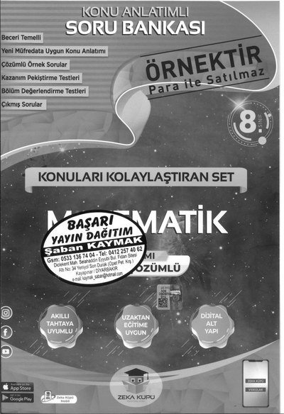 KONULARI KOLAYLAŞTIRAN SET MATEMATİK YKS Fotokopi