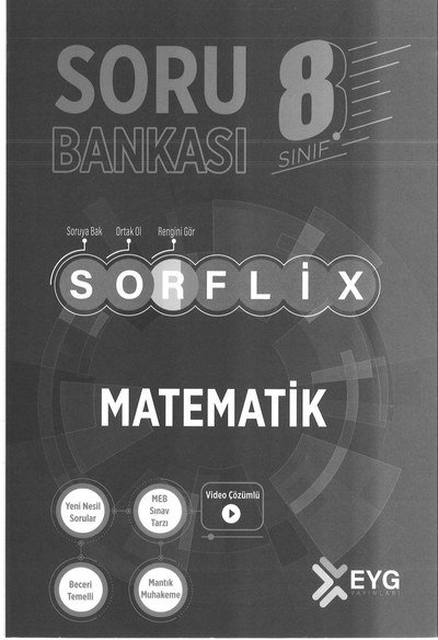 SORU BANKASI SORFLİX MATEMATİK YKS Fotokopi