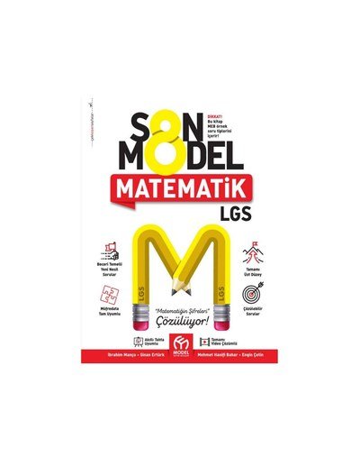 SON MODEL MATEMATİK LGS YKS Fotokopi