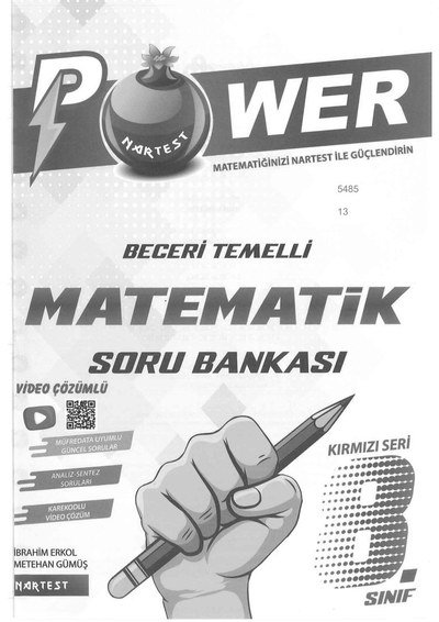 POWER BECERİ TEMELLİ MATEMATİK SORU BANKASI YKS Fotokopi