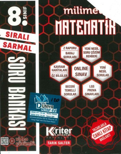 MİLİMETRE MATEMATİK SIRALI SARMAL YKS Fotokopi