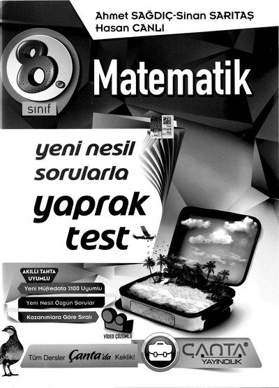 MATEMATİK YENİ NESİL SORULARLA YAPRAK TEST YKS Fotokopi