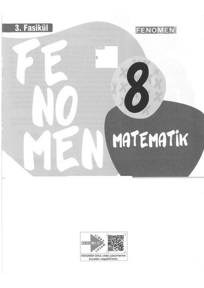 FENOMEN MATEMATİK SORU BANKASI 3. FASİKÜL YKS Fotokopi