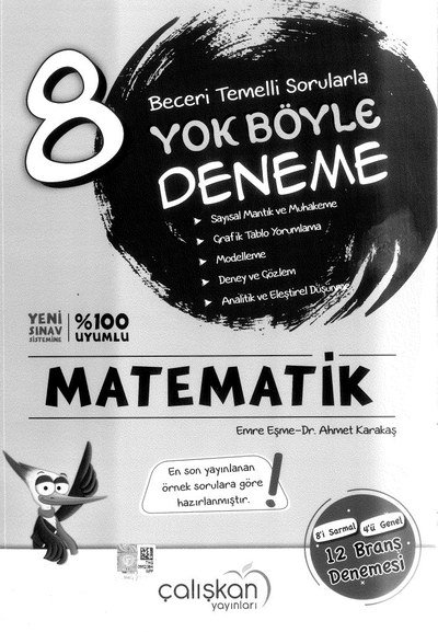MATEMATİK YOK BÖYLE DENEME YKS Fotokopi