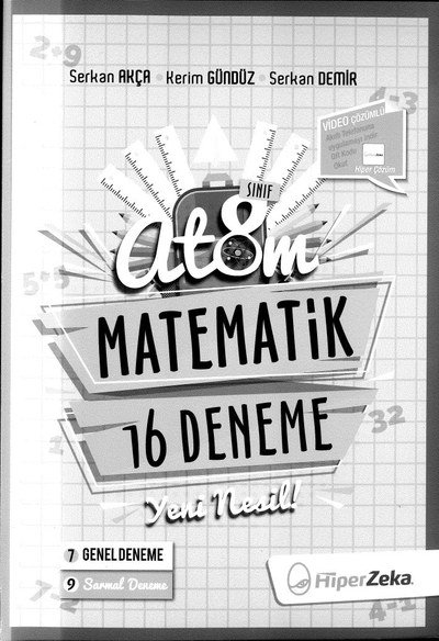 ATOM MATEMATİK 16 DENEME YKS Fotokopi