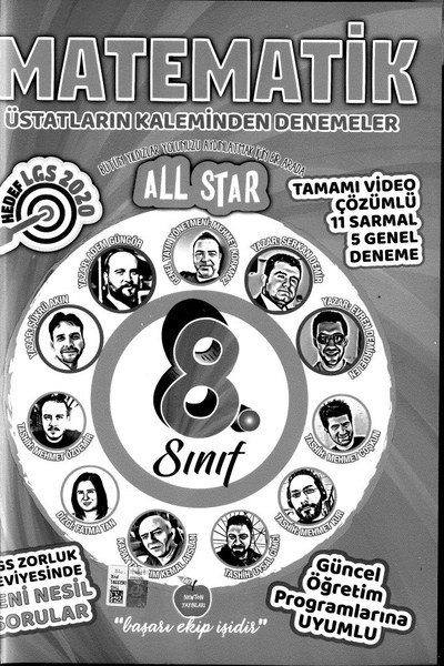 MATEMATİK ÜSTATLARIN KALEMİNDEN DENEMELER YKS Fotokopi