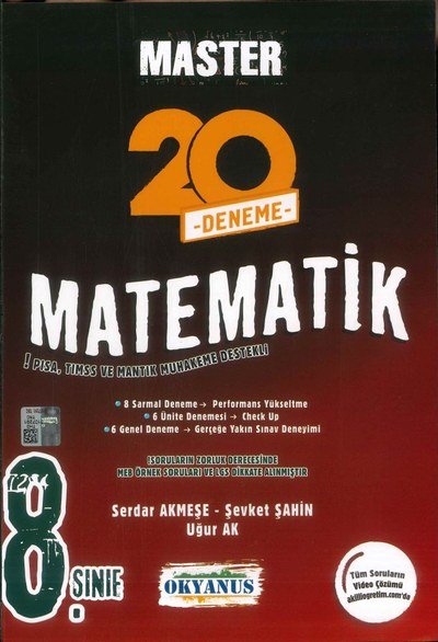 MASTER 20 DENEME MATEMATİK YKS Fotokopi