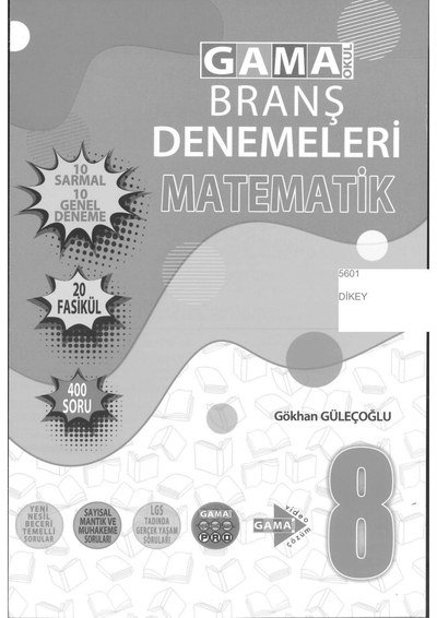BRANŞ DENEMELERİ MATEMATİK YKS Fotokopi