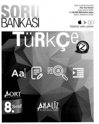 SORU BANKASI TÜRKÇE YKS Fotokopi