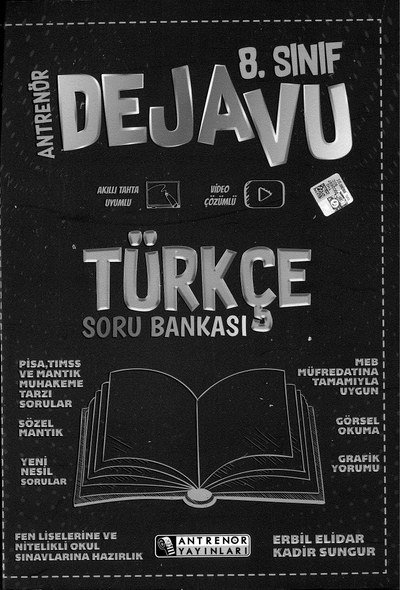 DEJAVU TÜRKÇE SORU BANKASI YKS Fotokopi