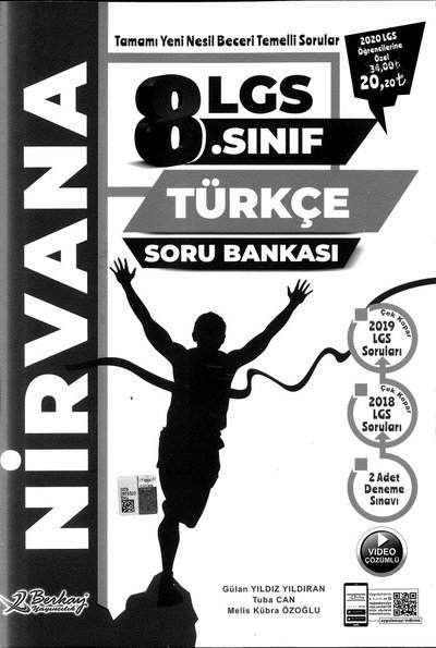 LGS TÜRKÇE SORU BANKASI YKS Fotokopi