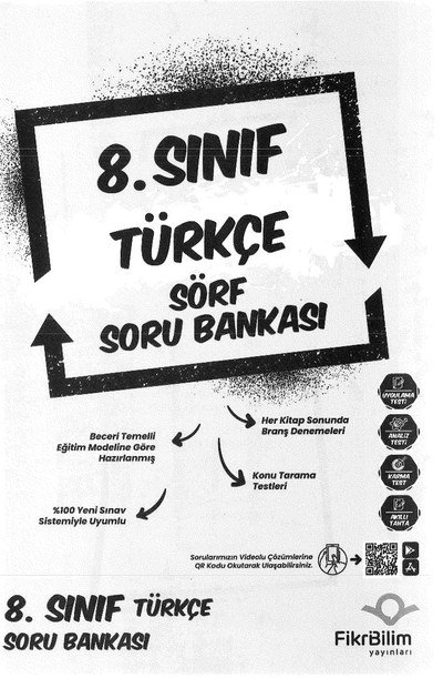TÜRKÇE SÖRF SORU BANKASI YKS Fotokopi