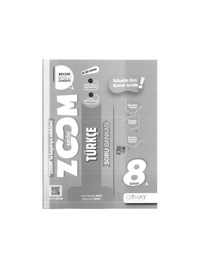 ZOOM SERİSİ TÜRKÇE SORU BANKASI YKS Fotokopi