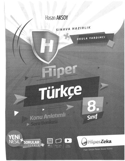 HİPER TÜRKÇE KONU ANLATIMLI SORU BANKASI YKS Fotokopi