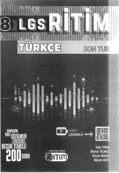 LGS RİTİM TÜRKÇE SON TUR YKS Fotokopi