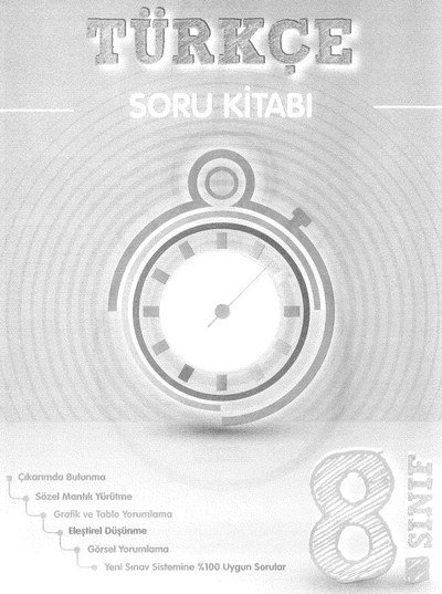 TÜRKÇE SORU KİTABI YKS Fotokopi