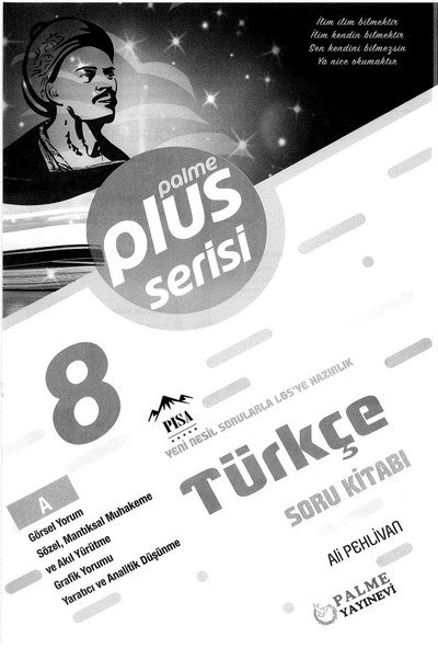 PLUS SERİSİ TÜRKÇE SORU KİTABI YKS Fotokopi
