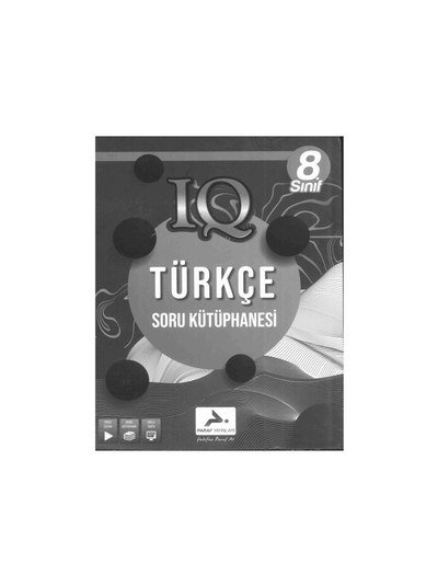 IQ TÜRKÇE SORU KÜTÜPHANESİ YKS Fotokopi