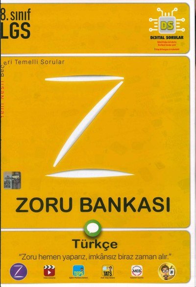 ZORU BANKASI TÜRKÇE YKS Fotokopi