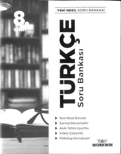 TÜRKÇE SORU BANKASI YKS Fotokopi