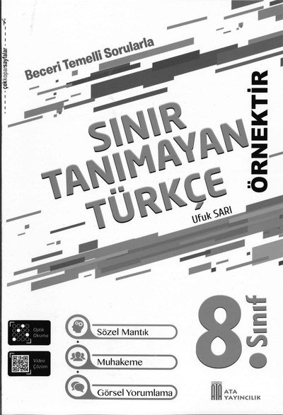 SINIR TANIMAYAN TÜRKÇE YKS Fotokopi
