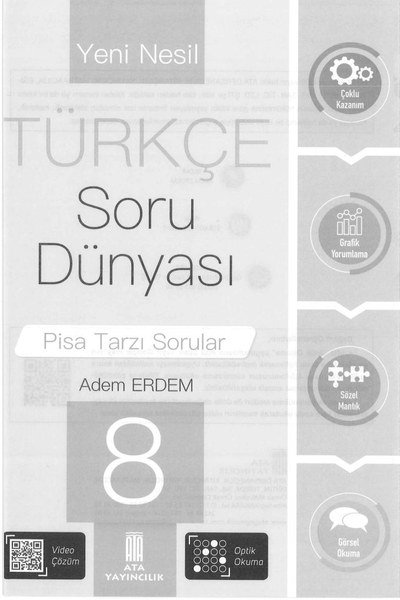 TÜRKÇE SORU DÜNYASI YKS Fotokopi