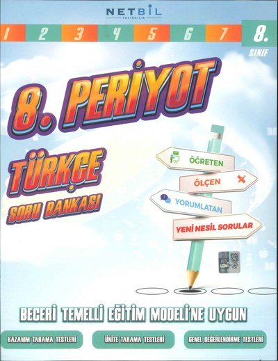 8. PERİYOT TÜRKÇE SORU BANKASI YKS Fotokopi