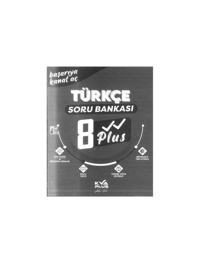TÜRKÇE SORU BANKASI YKS Fotokopi