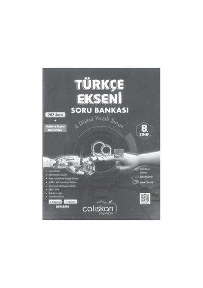 TÜRKÇE EKSENİ SORU BANKASI YKS Fotokopi