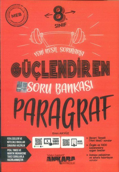 GÜÇLENDİREN SORU BANKASI PARAGRAF YKS Fotokopi