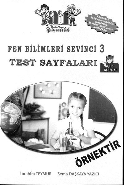 FEN BİLİMLERİ SEVİNCİ TEST SAYFALARI YKS Fotokopi