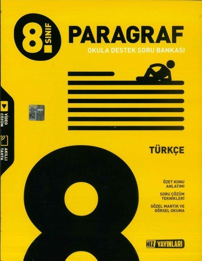 PARAGRAF OKULA DESTEK SORU BANKASI TÜRKÇE YKS Fotokopi