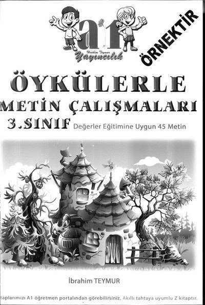 ÖYKÜLERLE METİN ÇALIŞMALARI YKS Fotokopi