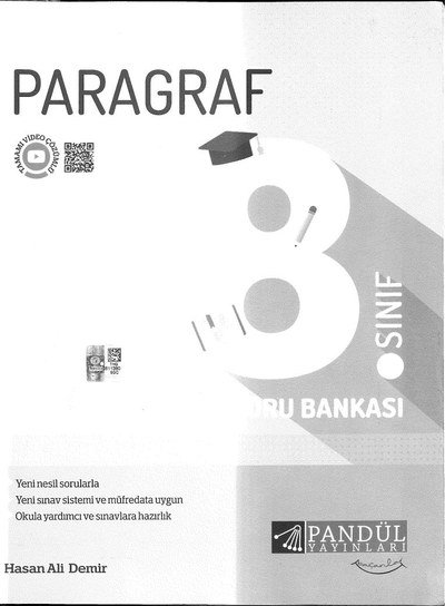 PARAGRAF SORU BANKASI YKS Fotokopi
