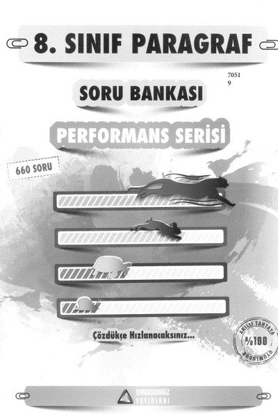 PARAGRAF SORU BANKASI PERFORMANS SERİSİ YKS Fotokopi